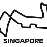 Small Formula 1 Singapore Track Wall Art 3D Printing 477929