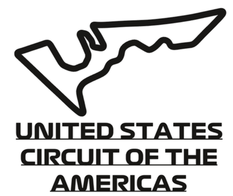 Formula 1 USA Circuit of the Americas Track Wall Art