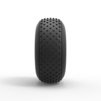 Diecast low pressure tire 3 Scale 1 to 25 - Thumbnail 4