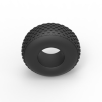 Diecast low pressure tire 3 Scale 1 to 25 - Thumbnail 6