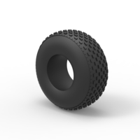 Diecast low pressure tire 3 Scale 1 to 25 - Thumbnail 7