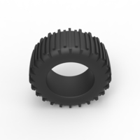 Diecast Trom 20 tire Scale 1 to 25 - Thumbnail 6