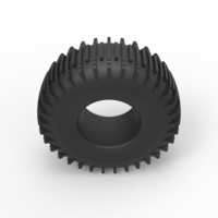 Diecast Trom tire 5 Scale 1 to 25 - Thumbnail 6