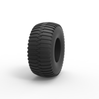 Diecast low pressure tire 4 Scale 1 to 25 - Thumbnail 3