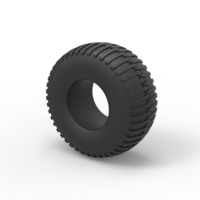 Diecast low pressure tire 4 Scale 1 to 25 - Thumbnail 7