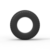 Diecast military tire 7 Scale 1 to 10 - Thumbnail 5