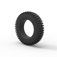 Diecast military tire 7 Scale 1 to 10 - Thumbnail 7