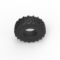 Diecast military truck tire 5 Scale 1 to 25 - Thumbnail 6