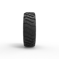 Diecast military truck tire 6 Scale 1 to 25 - Thumbnail 4