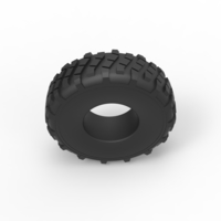 Diecast military truck tire 6 Scale 1 to 25 - Thumbnail 6
