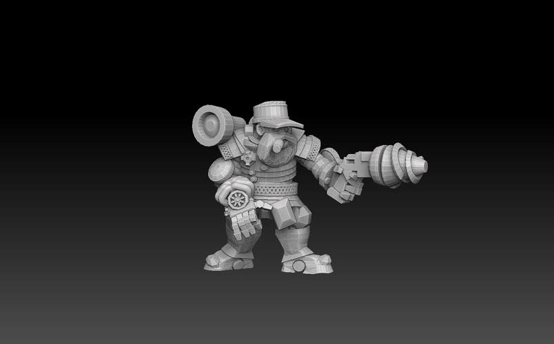 Space Dwarf Extractors Megapack 3D Print 478144