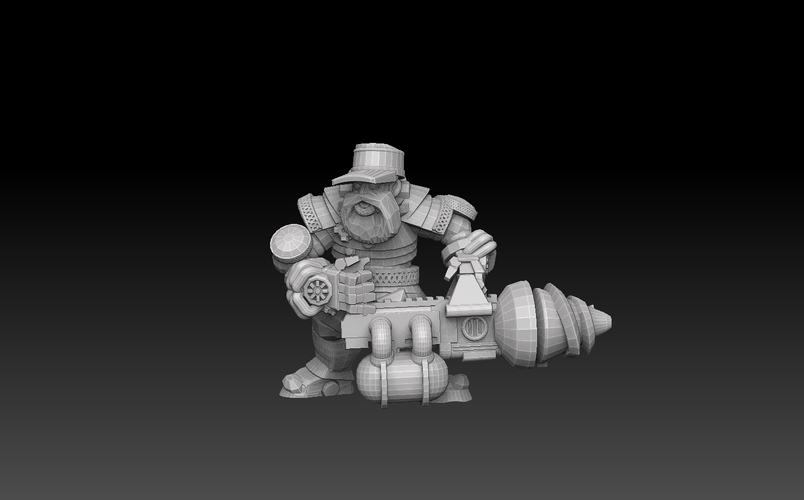 Space Dwarf Extractors Megapack 3D Print 478145