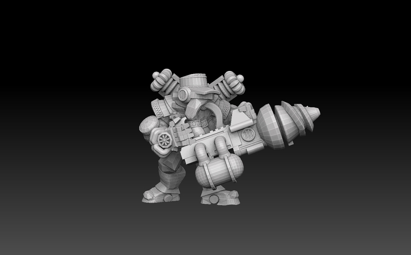 Space Dwarf Extractors Megapack 3D Print 478146