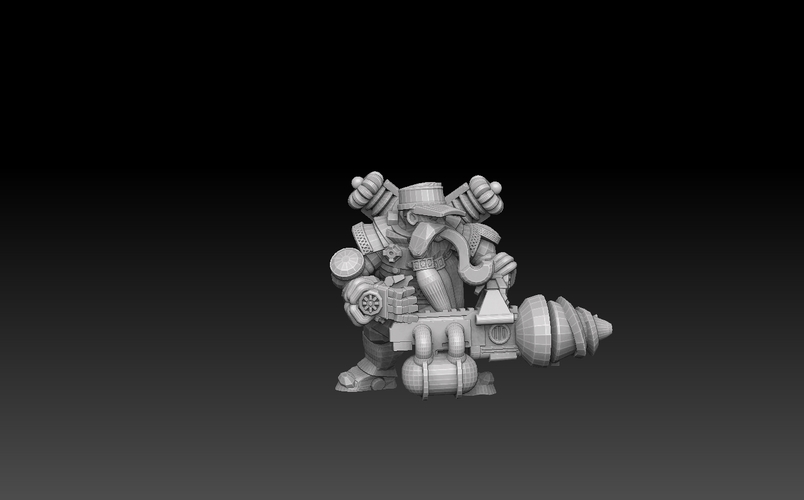 Space Dwarf Extractors Megapack 3D Print 478147