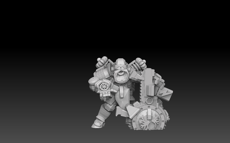 Space Dwarf Extractors Megapack 3D Print 478150