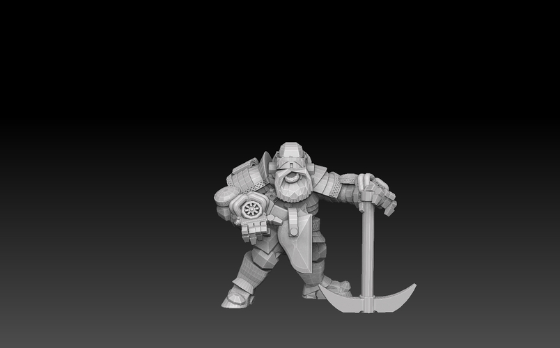 Space Dwarf Extractors Megapack 3D Print 478151