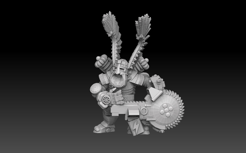 Space Dwarf Extractors Megapack 3D Print 478153