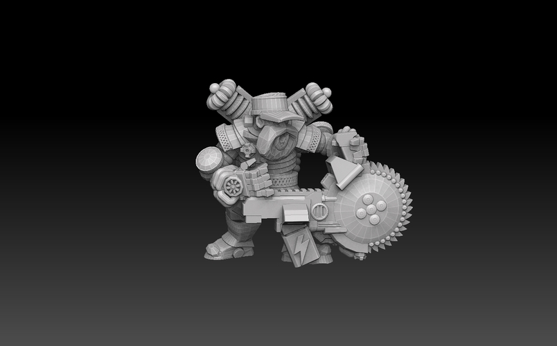 Space Dwarf Extractors Megapack 3D Print 478155