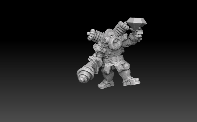 Space Dwarf Extractors Megapack 3D Print 478157