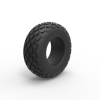 Diecast offroad tire 28 Scale 1 to 25 - Thumbnail 2