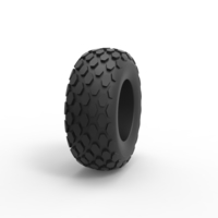 Diecast offroad tire 28 Scale 1 to 25 - Thumbnail 3