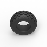 Diecast offroad tire 28 Scale 1 to 25 - Thumbnail 6