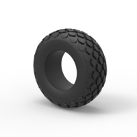 Diecast offroad tire 28 Scale 1 to 25 - Thumbnail 7