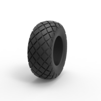 Diecast offroad tire 29 Scale 1 to 25 - Thumbnail 3