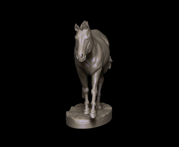 Horse 1-6 scale ready to 3D print - STL 3D print model 3D Print 478214