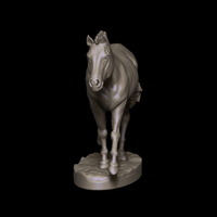 Horse 1-6 scale ready to 3D print - STL 3D print model - Thumbnail 5