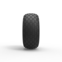 Diecast low pressure tire 5 Scale 1 to 25 - Thumbnail 4