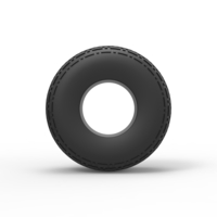 Diecast low pressure tire 5 Scale 1 to 25 - Thumbnail 5