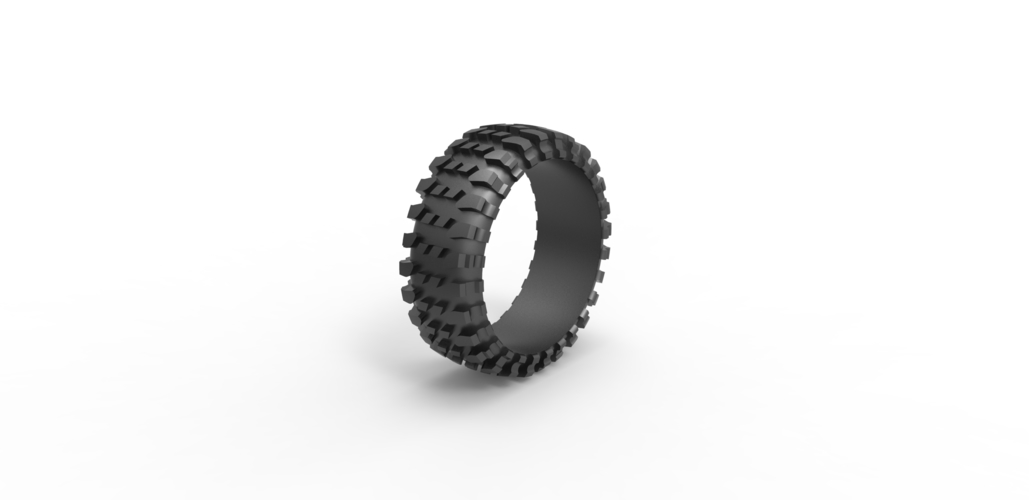 Rock bouncer Super Swamper tire Ring 3D Print 478230