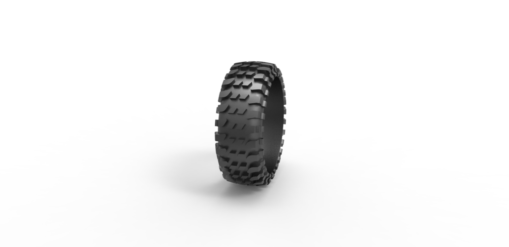 Rock bouncer Super Swamper tire Ring 3D Print 478231