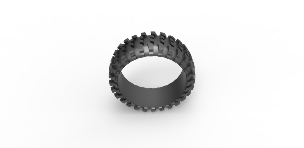 Rock bouncer Super Swamper tire Ring 3D Print 478234