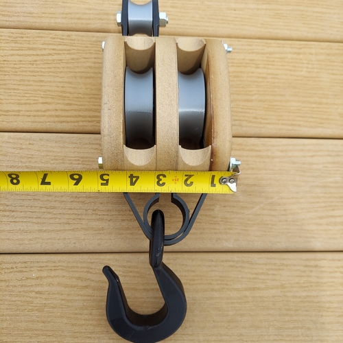 3D Printed Block and tackle by wpriest1 Pinshape
