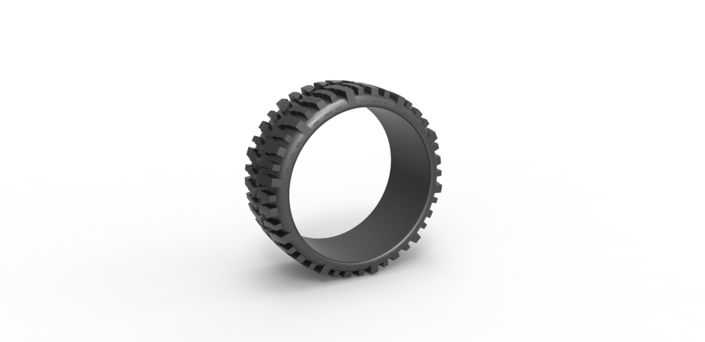 Super Swamper Bogger tire Ring 3D Print 478268