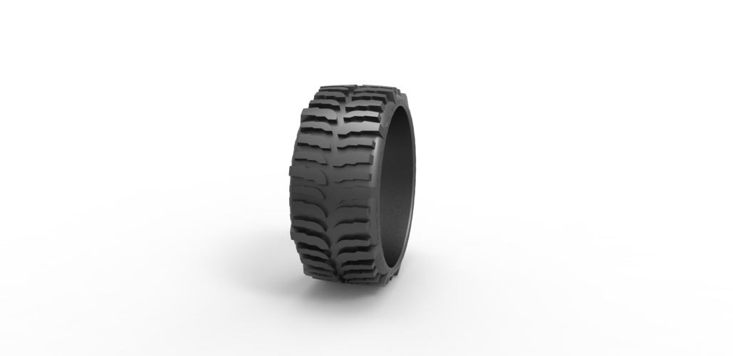 Super Swamper Bogger tire Ring 3D Print 478270