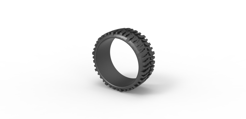 Super Swamper Bogger tire Ring 3D Print 478274
