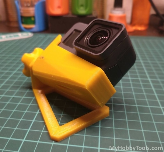 Gopro HERO 6/7 Any Angle Mount 3D Print 478327