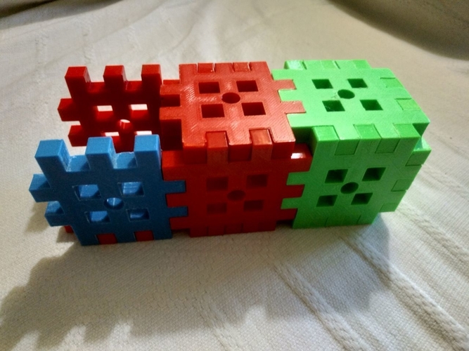 Cube piece 3D Print 478357