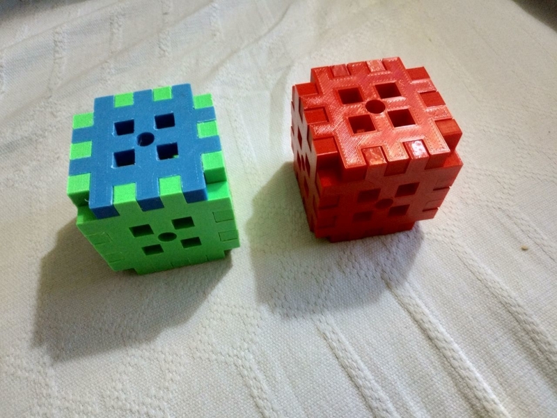 Cube piece