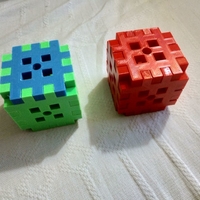 Small Cube piece 3D Printing 478358