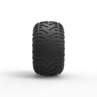 Diecast low pressure tire 6 Scale 1 to 25 - Thumbnail 4