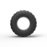 Diecast low pressure tire 6 Scale 1 to 25 - Thumbnail 5