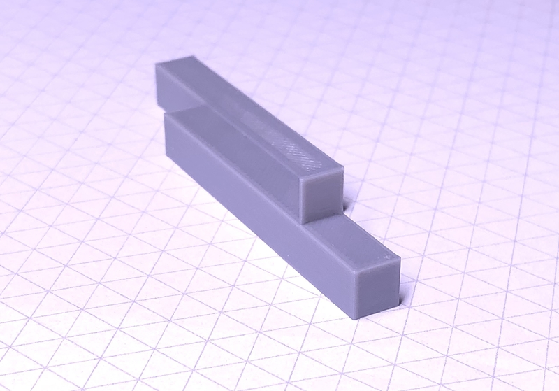 Side by Side Impossible Object Optical Illusion