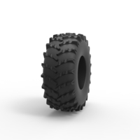 Diecast low pressure tire 7 Scale 1 to 25 - Thumbnail 3