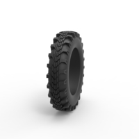 Diecast Tractor tire 2 Scale 1 to 10 - Thumbnail 3