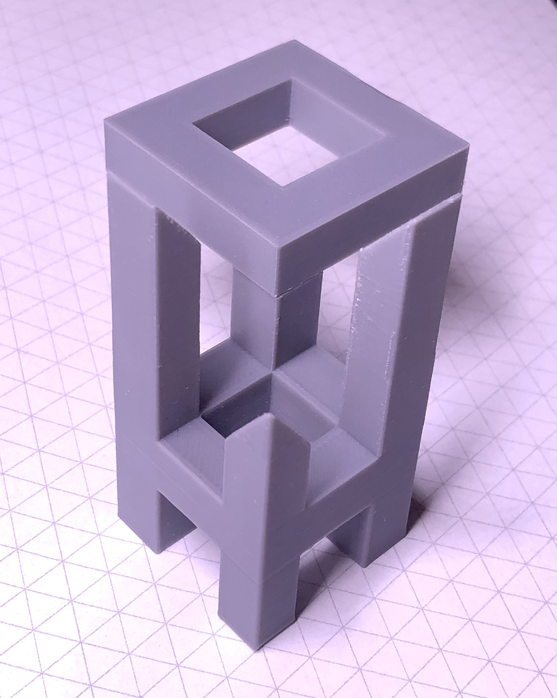 Impossible Tower Optical Illusion