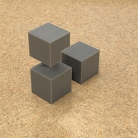 Small Impossible Cubes Optical Illusion 3D Printing 478438